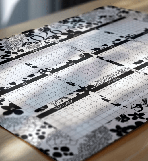 A1 Wall Planner - Blossom edition